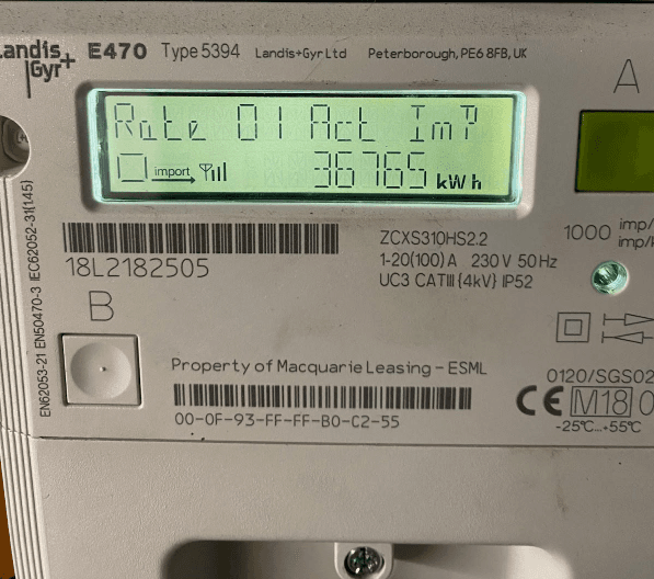 Landis+Gyr E470 ECO7 meter